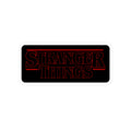 Stranger Things Logo Sticker — Retro Red Horror TV Decal